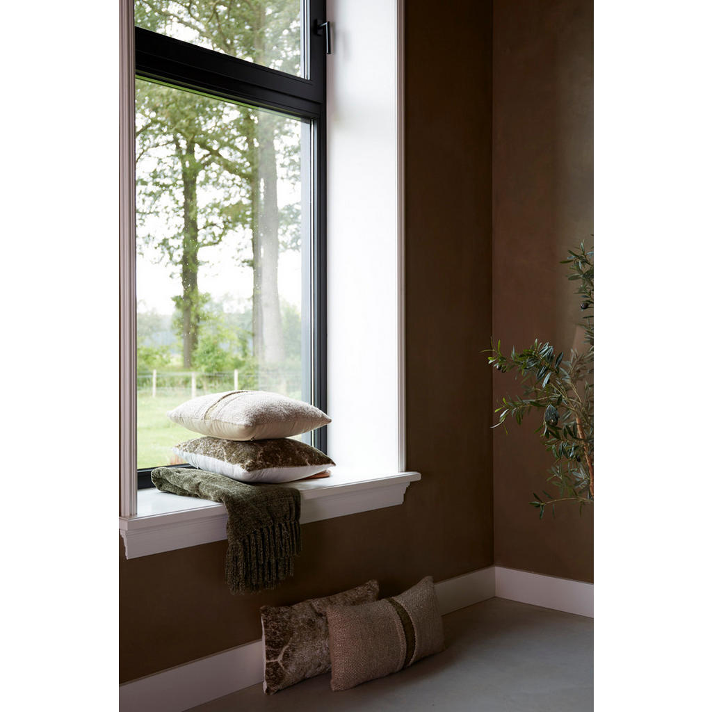 Thumbnail - Light & Living Plaid, Grün, Textil, Rechteckig, 130x170 cm, CE, Wohntextilien, Decken