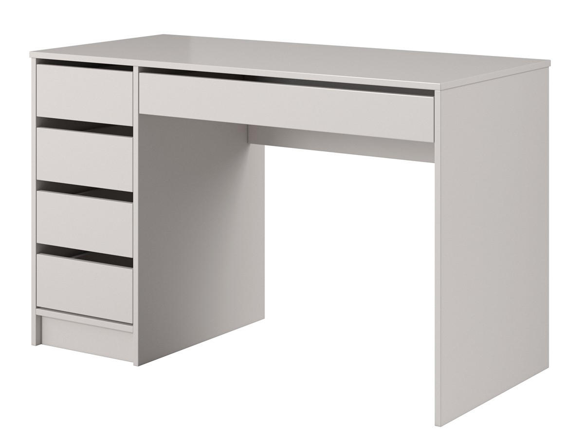 SCHREIBTISCH Kaschmir AGA Mit Schubladen - Beige, Holzwerkstoff (55/55/75cm) - Sepro Meble
