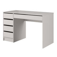 SCHREIBTISCH Kaschmir AGA Mit Schubladen - Beige, Holzwerkstoff (55/55/75cm) - Sepro Meble