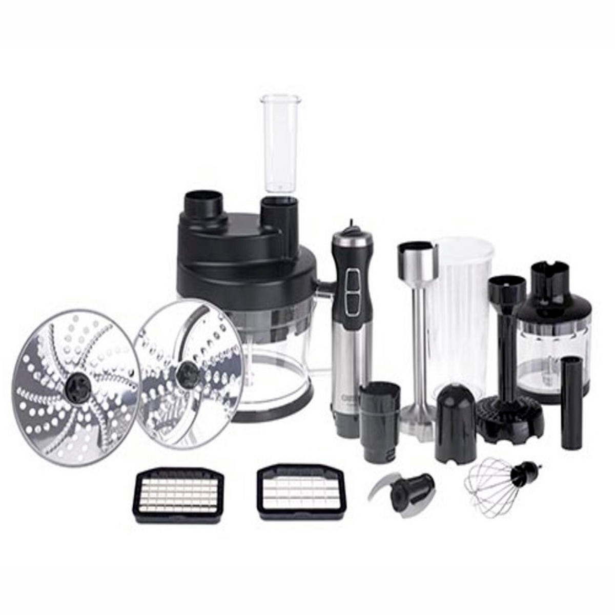 STABMIXER CR4623 Edelstahl 1000W Set - Schwarz, Kunststoff (25.5/29/35cm) - camry