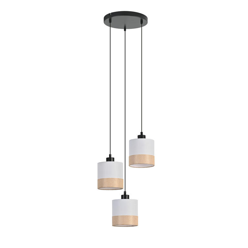 PENDELLEUCHTE BAUNACH Ⅲ 25/25/120 cm - Weiß, Metall (25/25/120cm) - Nettlife