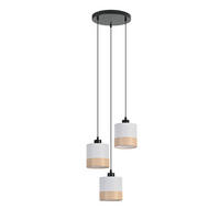 PENDELLEUCHTE BAUNACH Ⅲ 25/25/120 cm - Weiß, Metall (25/25/120cm) - Nettlife