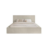 POLSTERBETT MENDOCINO LIGHT 120x200 cm, Beige - Beige, Textil - Fedve