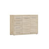 KOMMODE - Highboard IRYS 01 2D4S Artisan + Sonoma - Eiche Artisan/Sonoma Eiche, Holzwerkstoff (135/95/45cm) - Möblo
