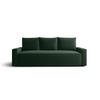 SOFA mit Schlaffunktion SAVIO Poso 14 - Dunkelgrün, Textil (232/90/90cm) - Bedante