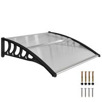 MARKISE Transparent 103.0/96.5/27.0cm - Transparent, Kunststoff (96.5/27/103cm)