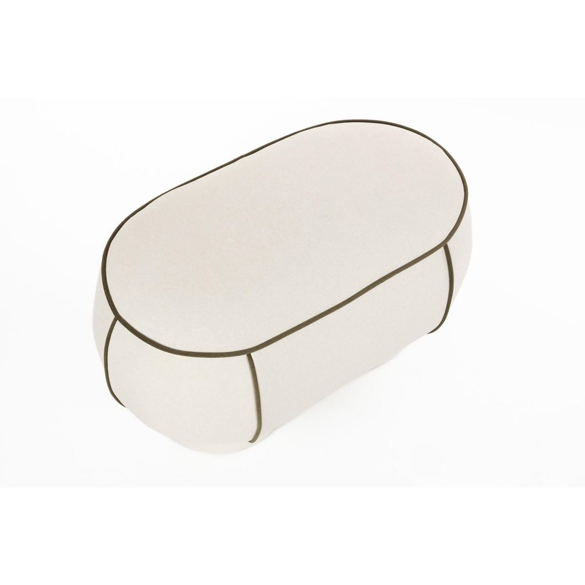 SITZBANK Marina Hocker M Weiß - Weiß, Kunststoff (77.5/49/45.5cm) - Housecraft Living