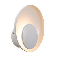 WANDLEUCHTE Marsi - Weiß - 21/21/21 cm - Weiß, Metall (21/21/21cm) - Nordlux