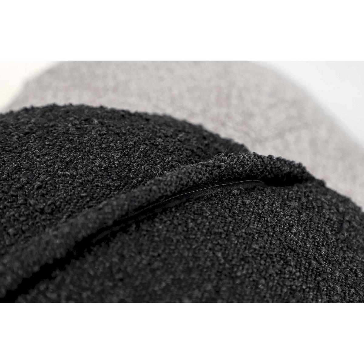 KISSEN INKL. VLIESFÜLLUNG BAY - Schwarz, Textil (45/45cm) - Schöner Wohnen