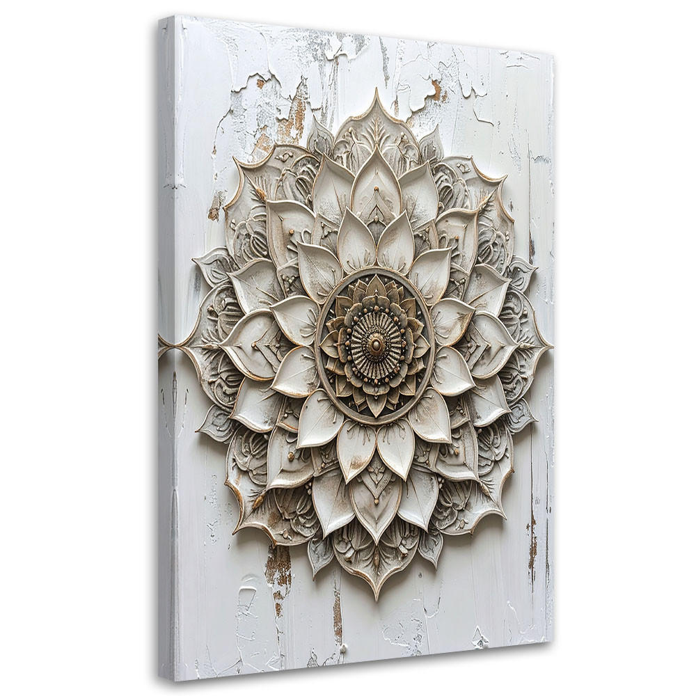 LEINWANDBILD Zen und Orientalisch 70x100cm - Beige, Textil (70/100cm) - Feeby