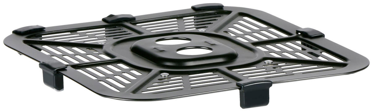HEISSLUFTFRITTEUSE DOUBLE STACK - Schwarz, Metall (38/29/35cm) - Sonstige