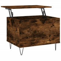 COUCHTISCH Räuchereiche 60x44,5x45 cm Holzwerkstoff - Braun, Holzwerkstoff (60/44.5/45cm) - furnicato