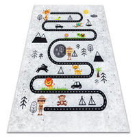 TEPPICH Junior 140/190 cm - Grau, Textil (140/190cm) - rugsX
