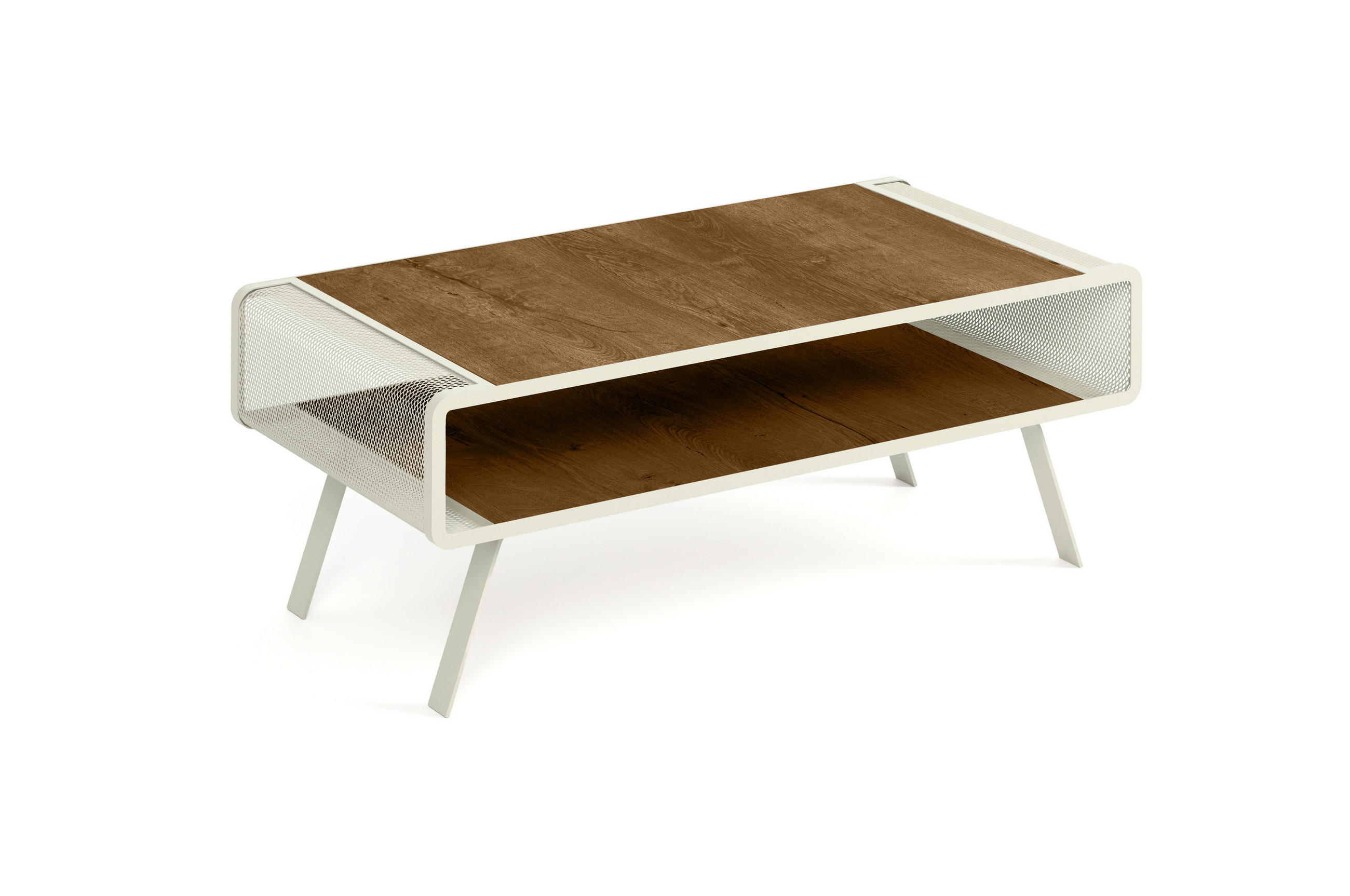COUCHTISCH TORPE - Wildeiche/Kaschmir, Holzwerkstoff (60/121/45cm) - Meblini