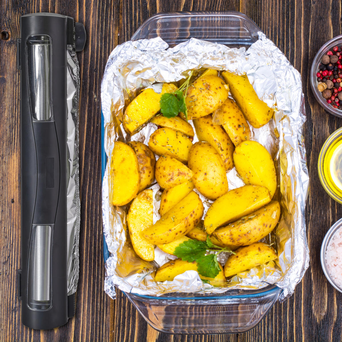 2XFOLIENSCHNEIDER - Schwarz, Kunststoff/Metall (37/5/8cm) - Relaxdays