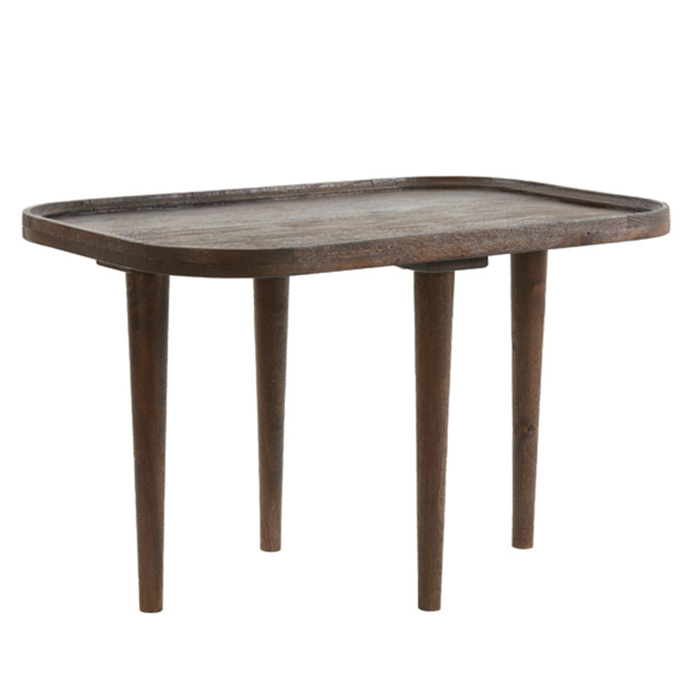 BEISTELLTISCH MAZABE 65x45x38 cm, Holz, Rotbraun - Rotbraun, Holz (65/45/38cm) - Light & Living