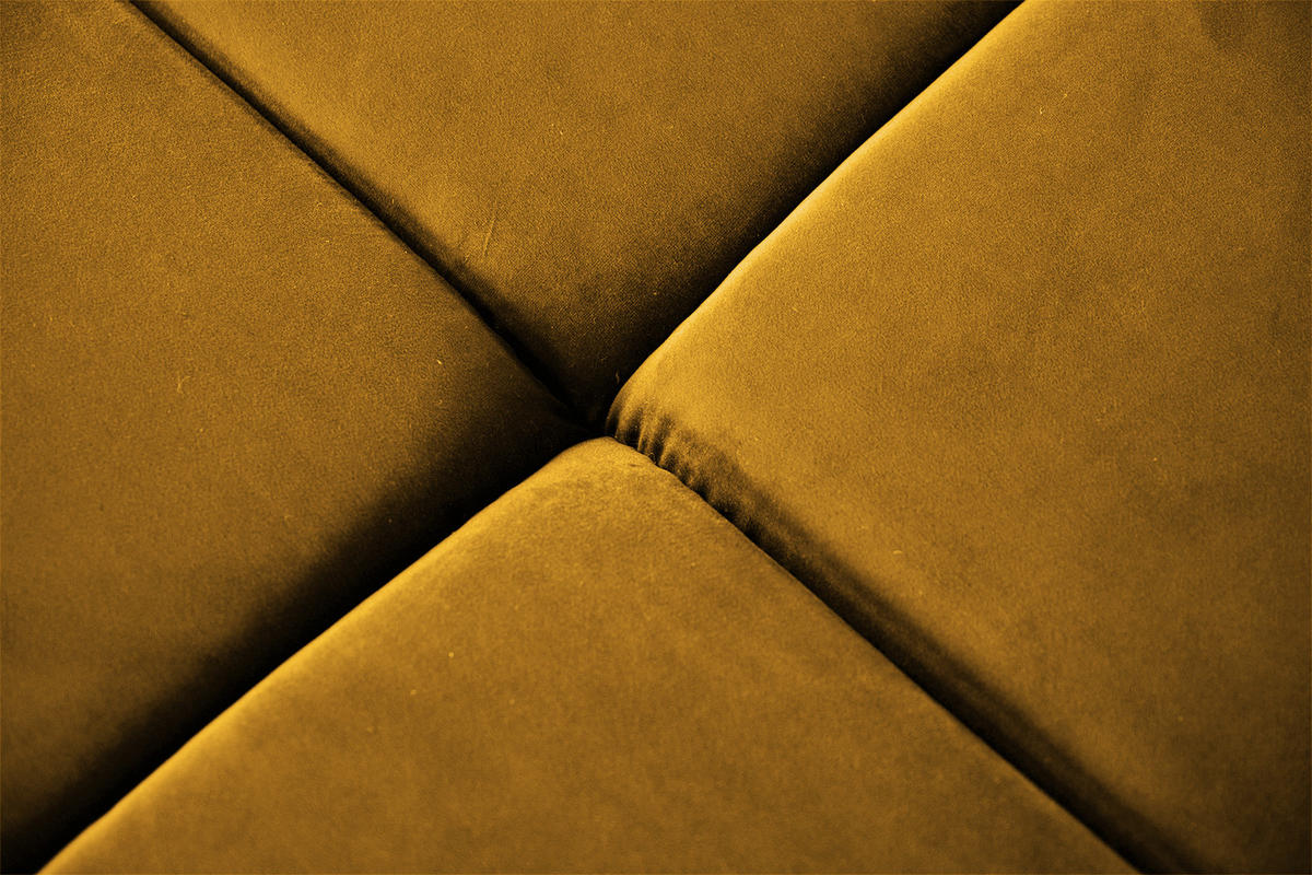 ECKSOFA MIT MOTORISCHEM SITZVORZUG NEVADA Gelb Velvet - Gelb/Schwarz, Textil (319/215cm) - KAWOLA