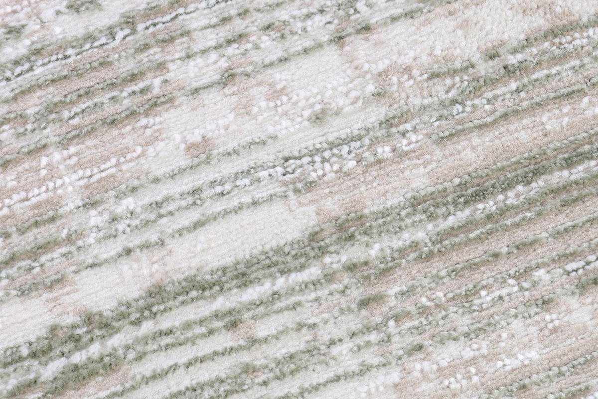 KOBEREC zelený abstraktný - 120 x 170 cm - šalviovozelená, textil (120/170cm) - Mazovia