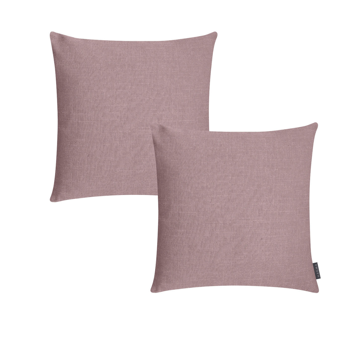 KISSENHÜLLE 2er Set Riva 50/50 mauve - Mauve, Textil (50/50cm) - Magma Heimtexx