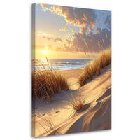 LEINWANDBILD Natur und Botanik 60x90cm - Beige, Textil (60/90cm) - Feeby