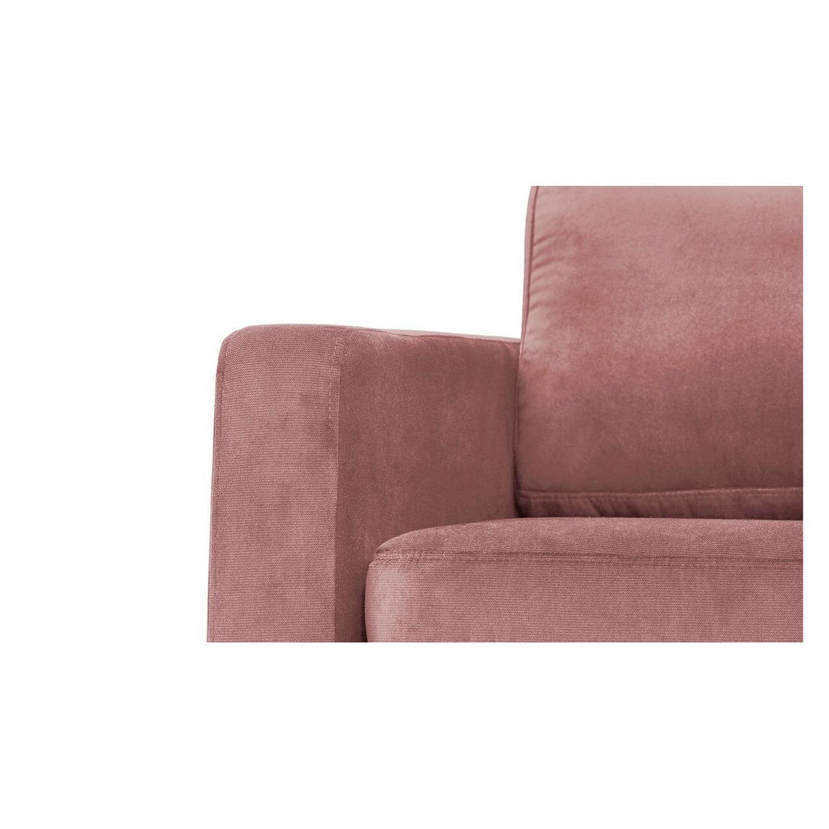 ZWEISITZER-SOFA Lioni-Kronos 29 - Rosa, Holz/Textil (143/84/94cm)