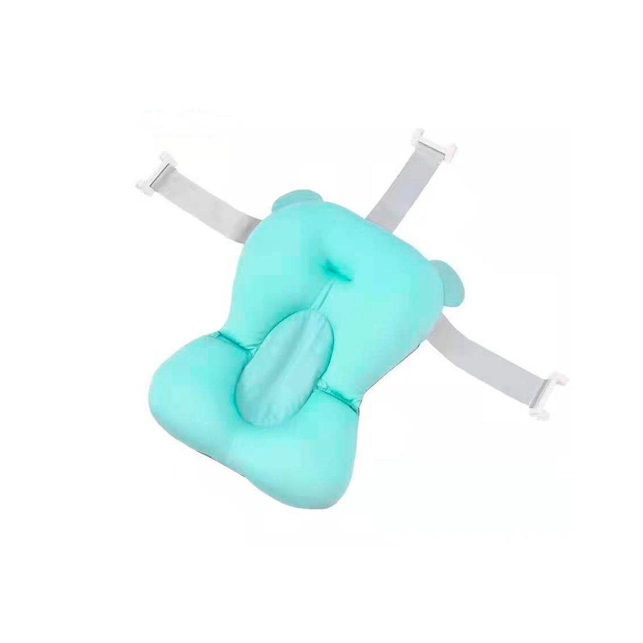 BABYBADENETZ Multi blau Kunststoffbügel, Polyester, Baby Badenetzt und Kissen, 100% Polyester - Blau, Textil (35/45cm) - Chipolino