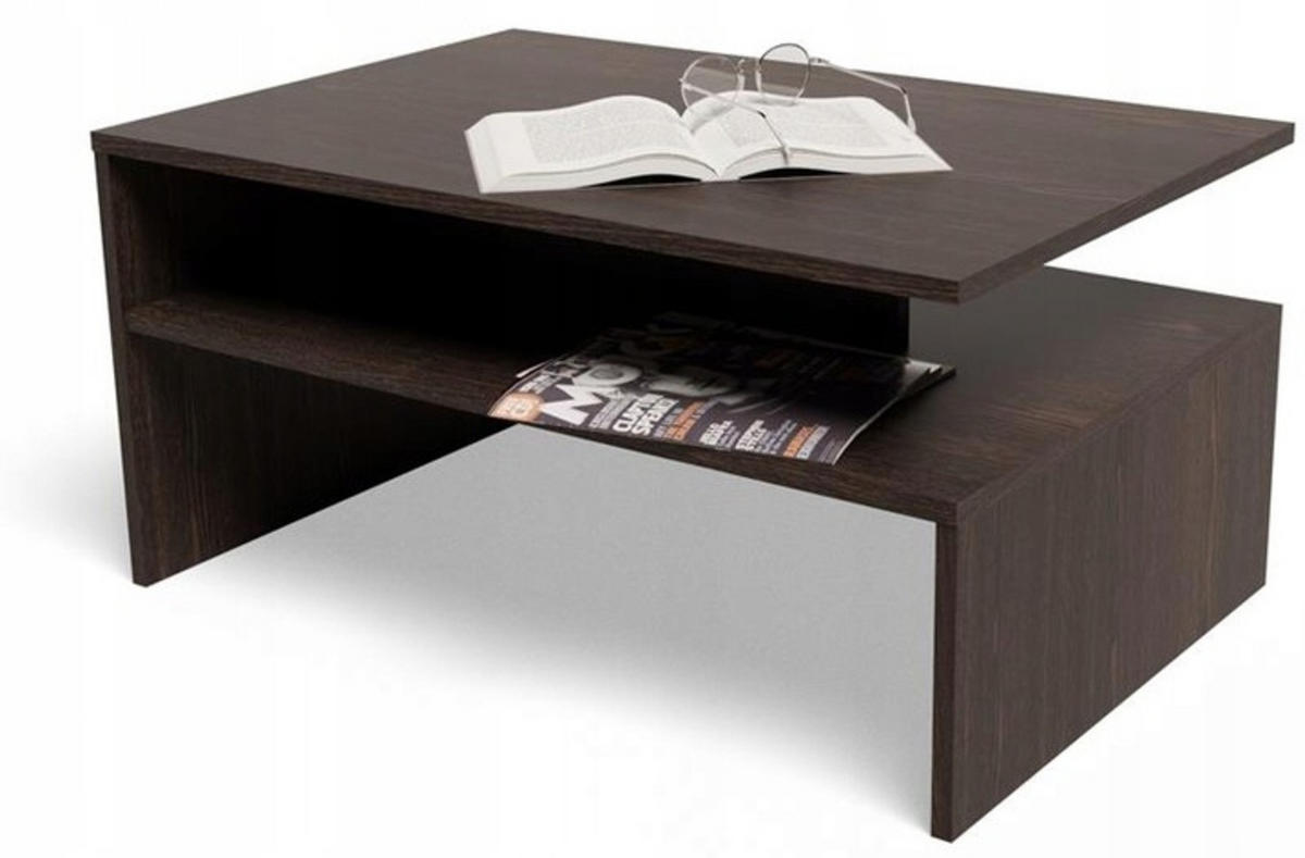 COUCHTISCH BOSTON EX3 Wenge 90/60/45 cm - Wengefarben, Holzwerkstoff (60/90/45cm) - Matkam Möbel