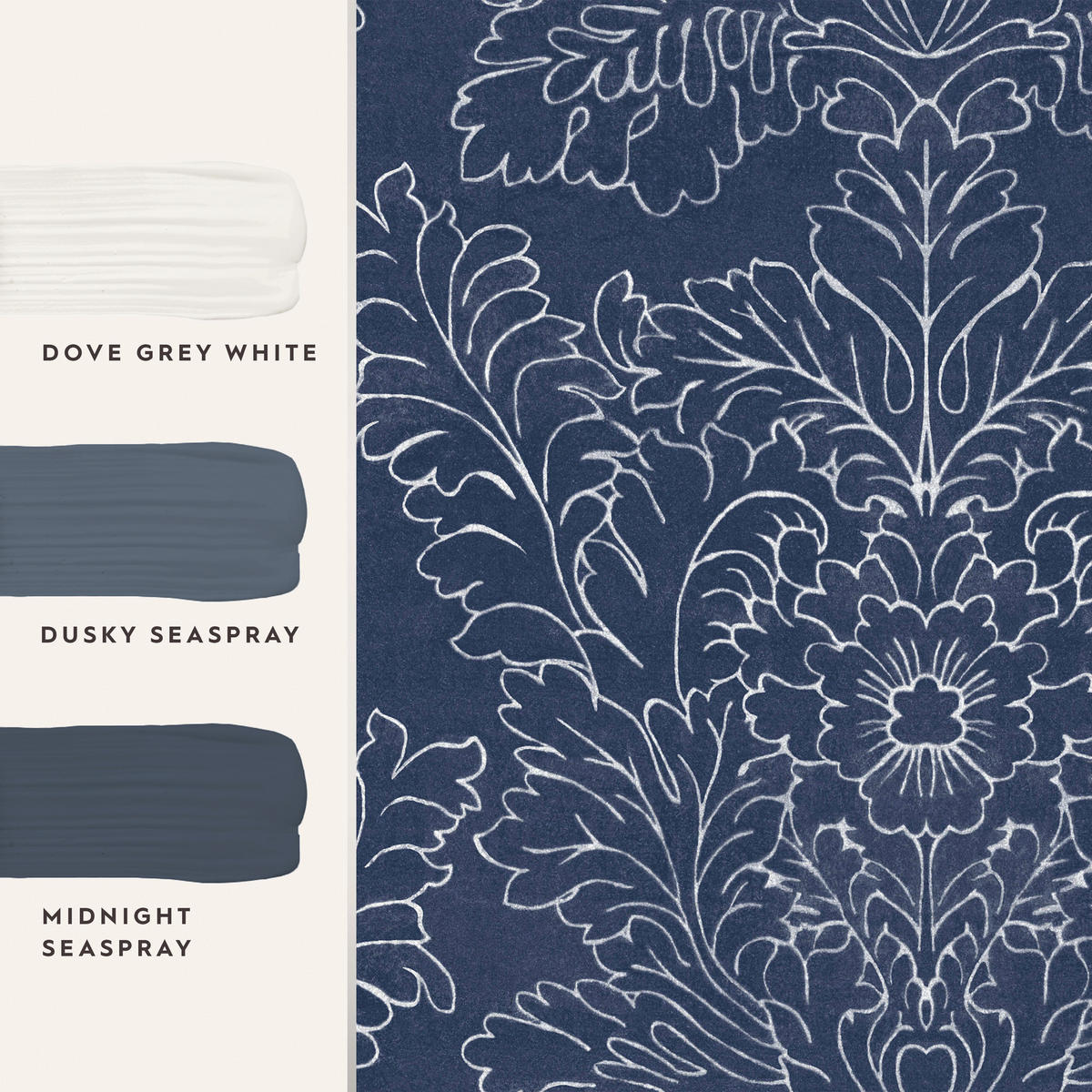 VLIESTAPETE Silchester 1000x52cm - Blau, Papier/Kunststoff (52/1000cm) - LAURA ASHLEY