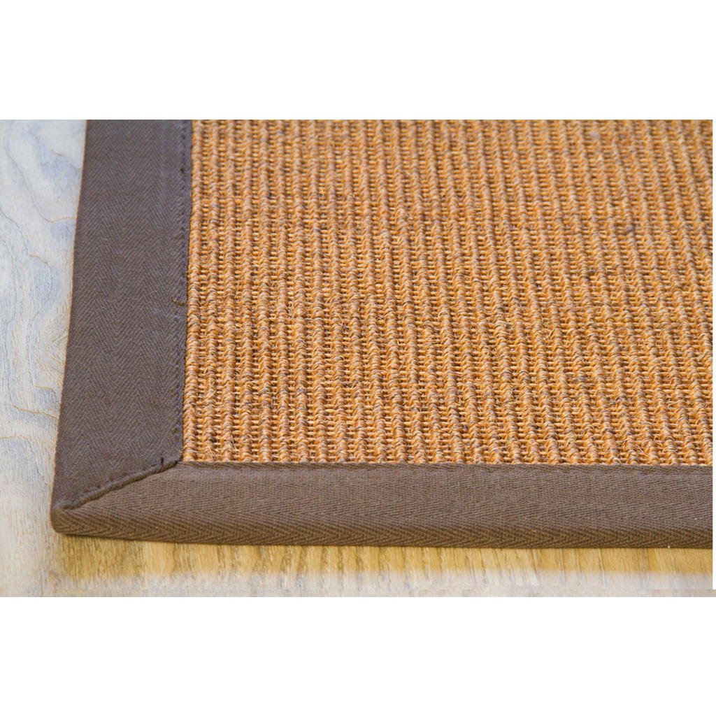 Thumbnail - Steffensmeier Flachgewebeteppich, Braun, Naturmaterialien, Quadratisch, 200x200 cm, rutschfeste Unterfläche, Teppiche & ...