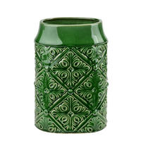 VASE Amandine Grün 20/14/31 cm Keramik - Grün, Keramik (31cm) - Mondex