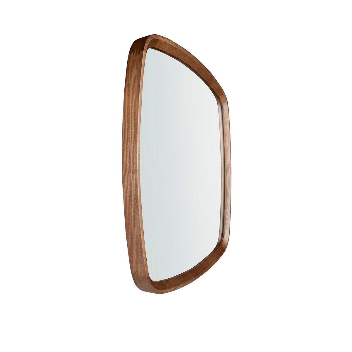 WANDSPIEGEL Wandspiegel quadratisch Nussbaum 65/65/4 cm - Braun, Holz/Holzwerkstoff (65/4/65cm) - ANGEL CERDA