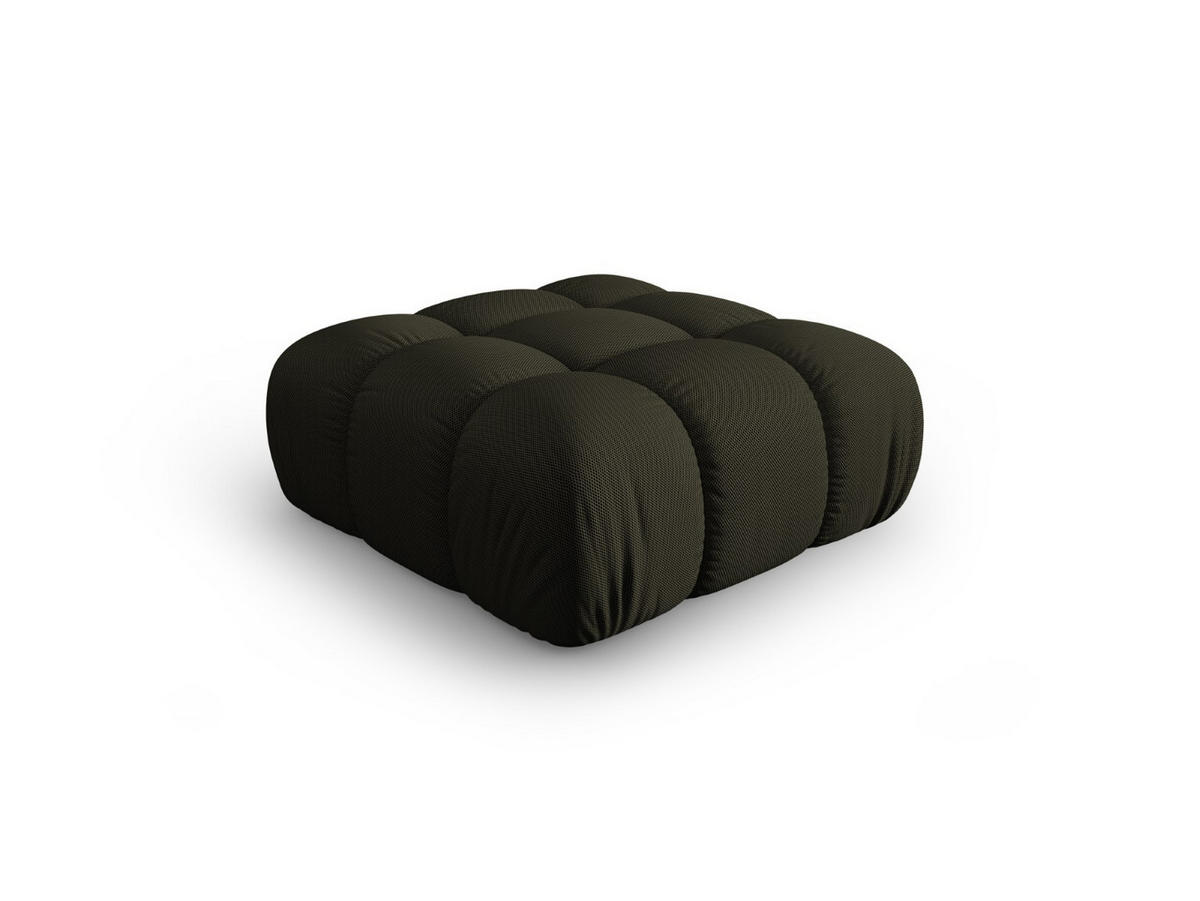 POUF Bellis aus 3D-Stoff Amazonasgrün - Waldgrün, Textil (94/43/94cm) - Micadoni