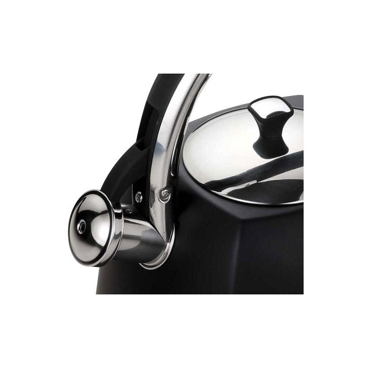 WASSERKESSEL Schwarz 24.5/16/14 cm KB7194 - Schwarz, Kunststoff (24.5cm) - Klausberg 