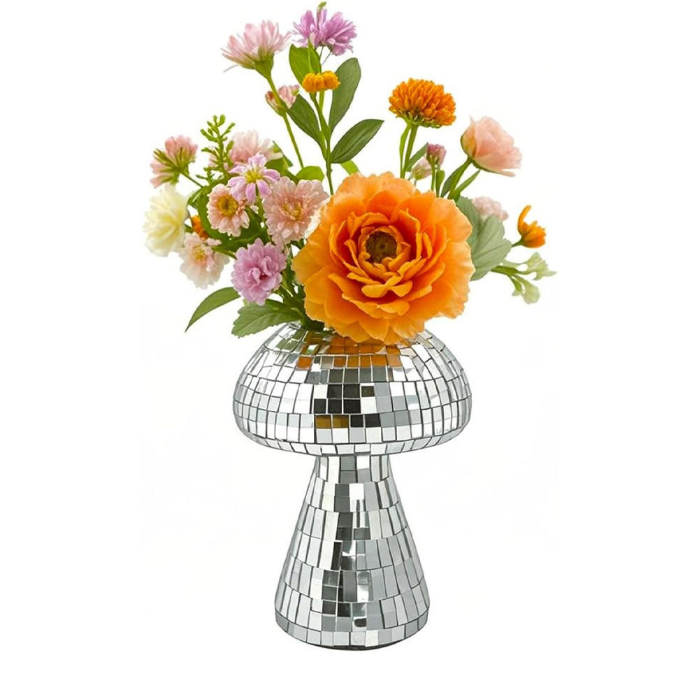 VASE 12 cm Glas - Grau, Glas (9cm) - LIBRATON