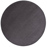 TREND VELOURS TEPPICH JOY RUND - Anthrazit, Textil (200/200cm) - Snapstyle
