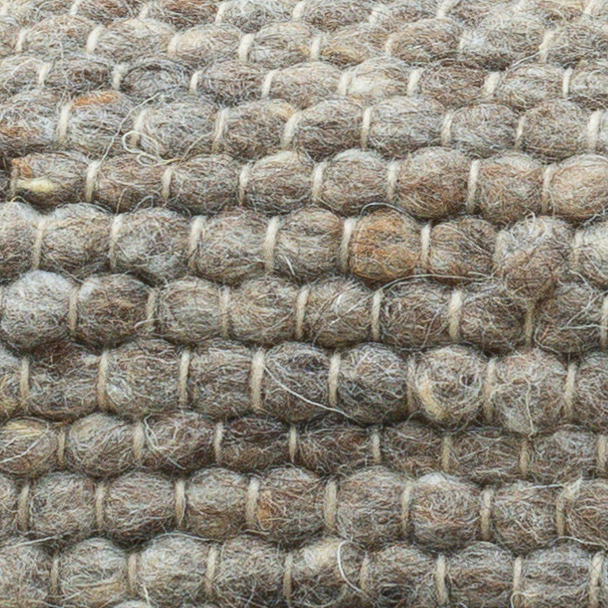 HANDWEBTEPPICH Atlas 70x140 cm - Braun, Textil (70/140cm) - Rug and Roll