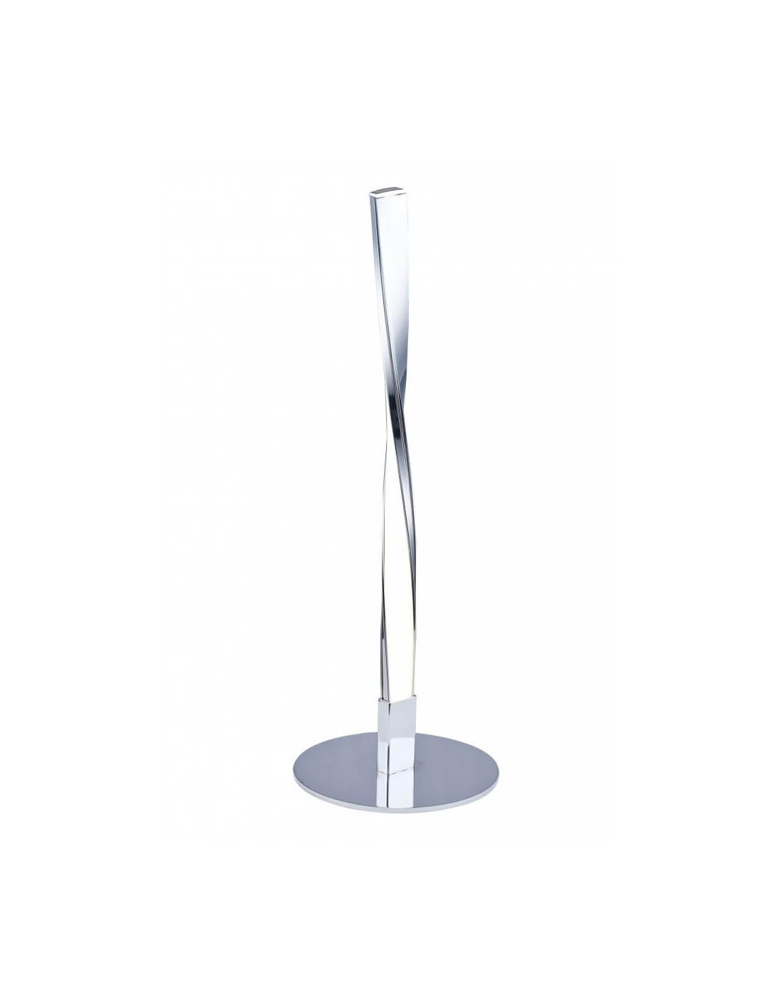 TISCHLEUCHTE Pepa, Silber/Chrom, 32.5cm - Chromfarben, Metall (32/10/32.5cm) - KOSILUM