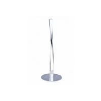 TISCHLEUCHTE Pepa, Silber/Chrom, 32.5cm - Chromfarben, Metall (32/10/32.5cm) - KOSILUM