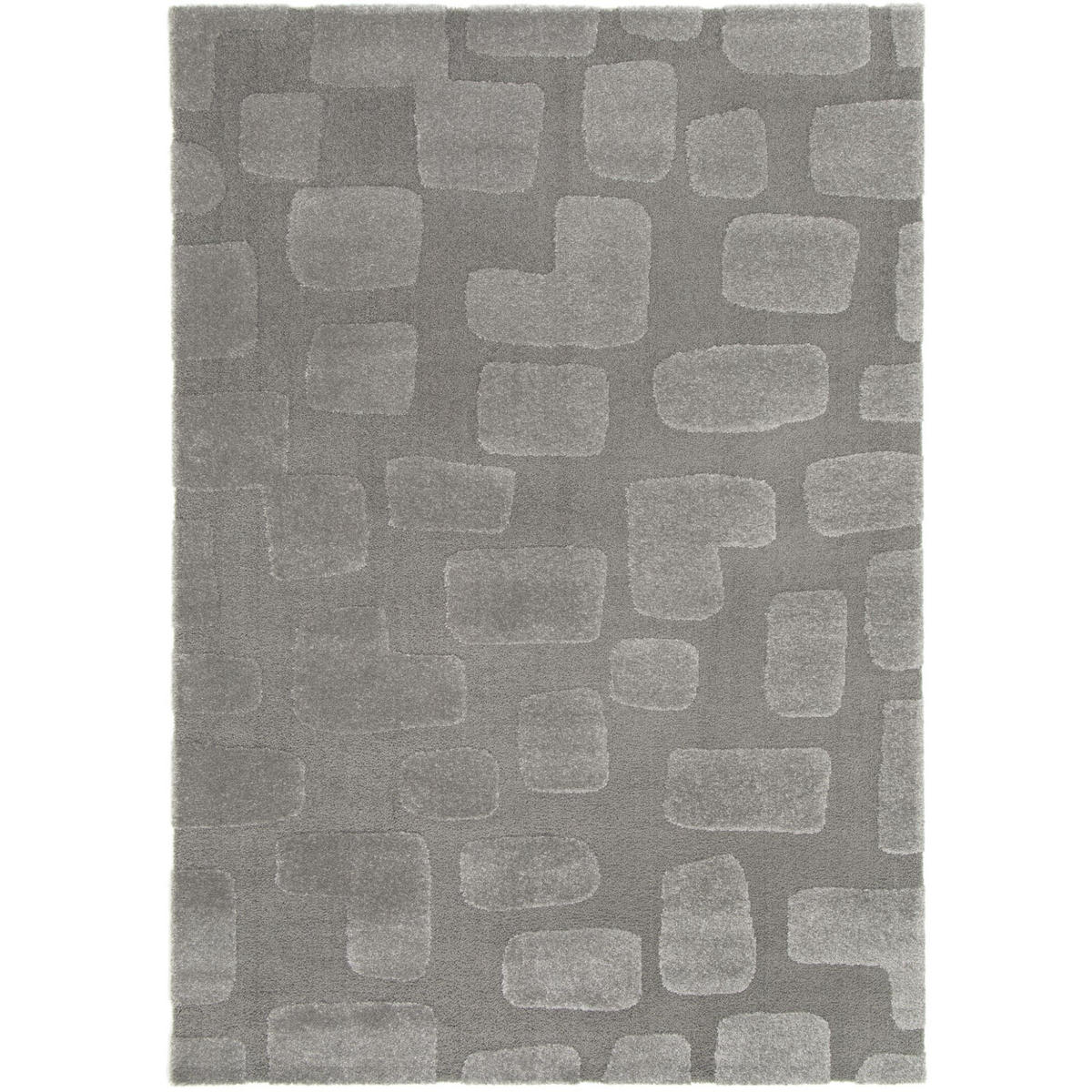 MODERNER TEPPICH 80/150 cm Meran - Grau, Textil (80/150cm) - Steffensmeier