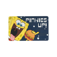 BRETTCHEN Spongebob Schwammkopf Pinkies Up! Schwarz 14,5 x 23,5 cm - Multicolor, Kunststoff (14.5/23.5cm)