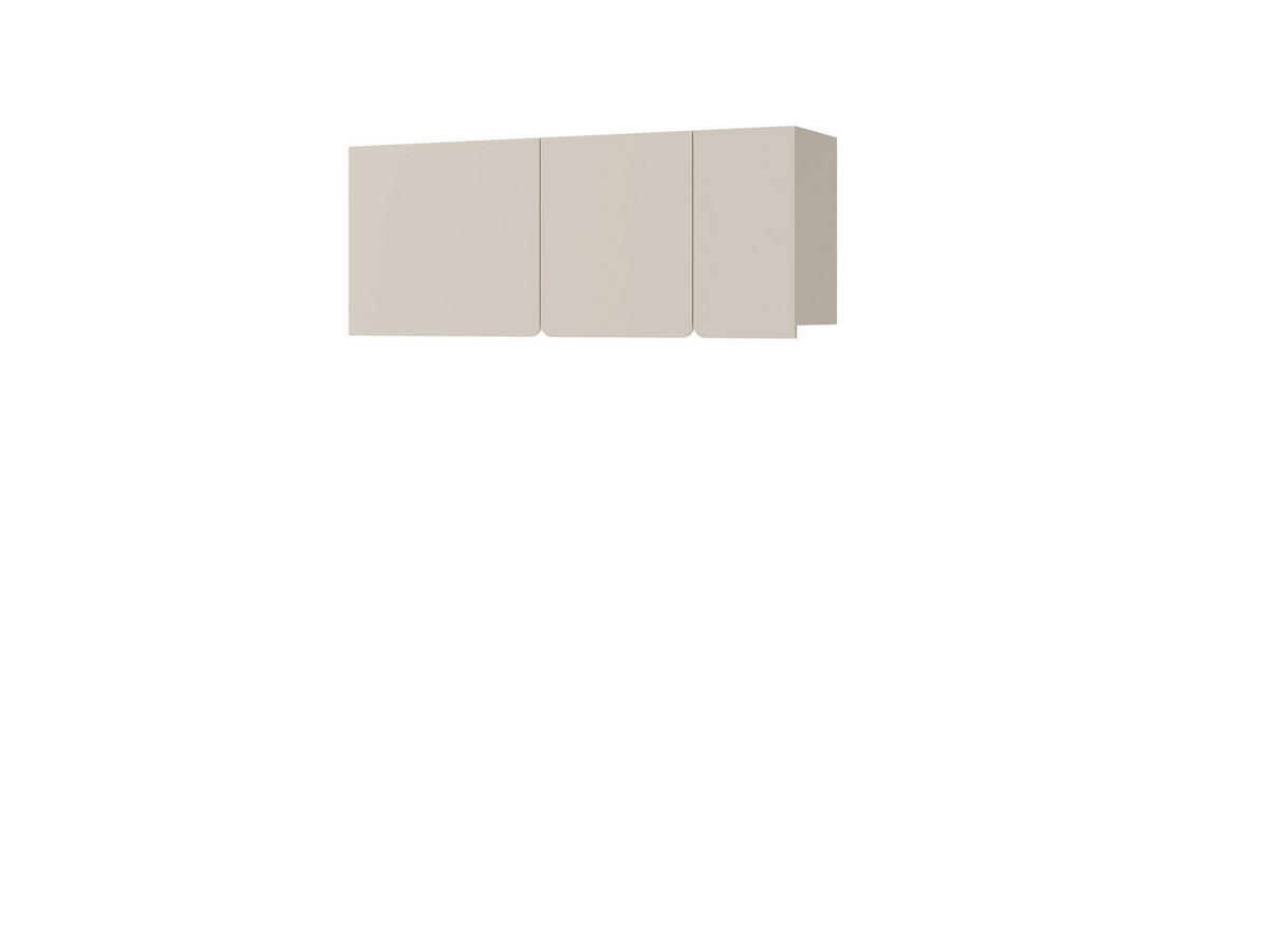 SCHLAFZIMMER Set 6-tlg. – LUCA System – Beige - Beige, Holzwerkstoff (145/195/50cm) - hi-markt