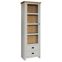 VITRINE Landside Grau - Grau, Holzwerkstoff (65/201/41cm) - ebuy24