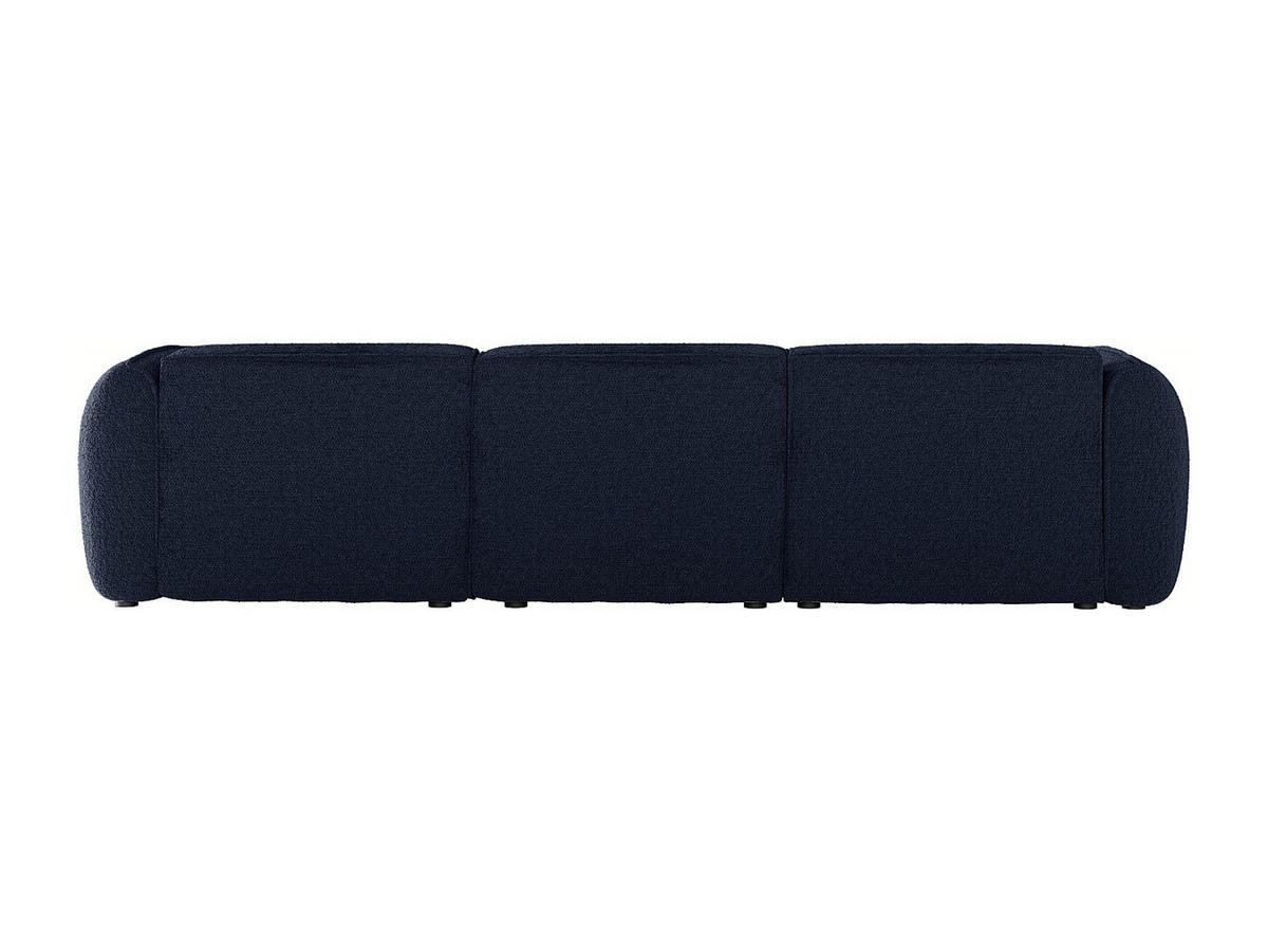 SOFA - 5 Personen - stoff - marineblau Camilio - Dunkelblau, Textil (272/74/165cm) - Vente-Unique