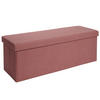 SITZBANK 110/38/38 cm, faltbar, Altrosa - Altrosa, Kunststoff (38/38/110cm) - Laleni