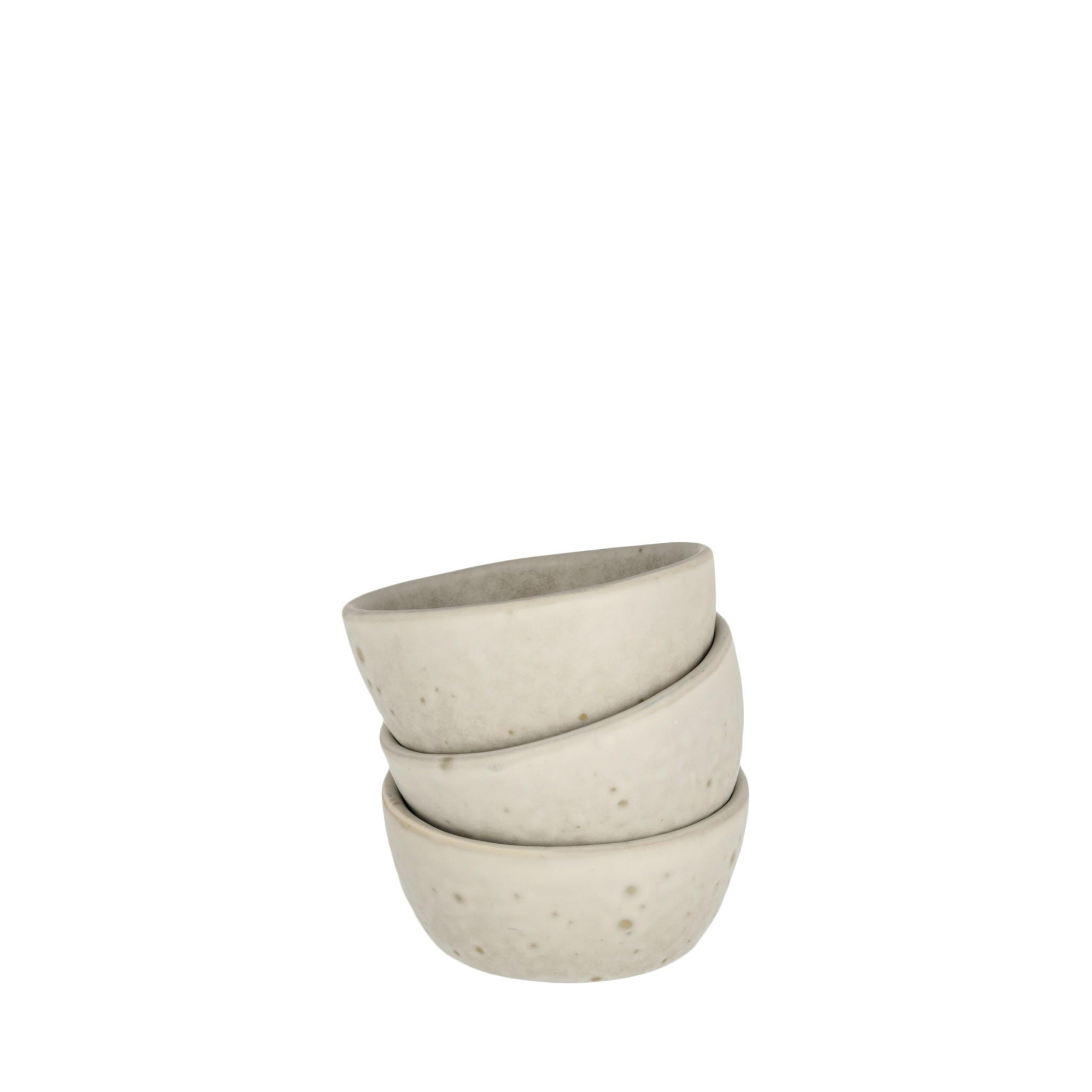 TAPAS-SCHALEN-SET Liyah - Grau, Stein (10/4.5/10cm) - home&you