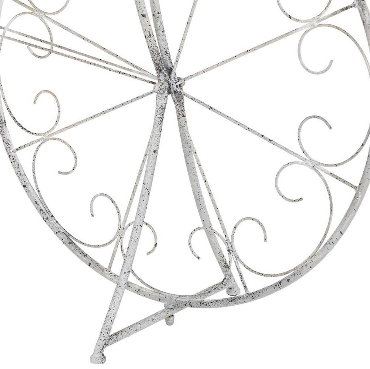 PFLANZENSTÄNDER aus Metall, grau, 102x38x103cm - Grau, Metall (102.87cm) - Wanderlust