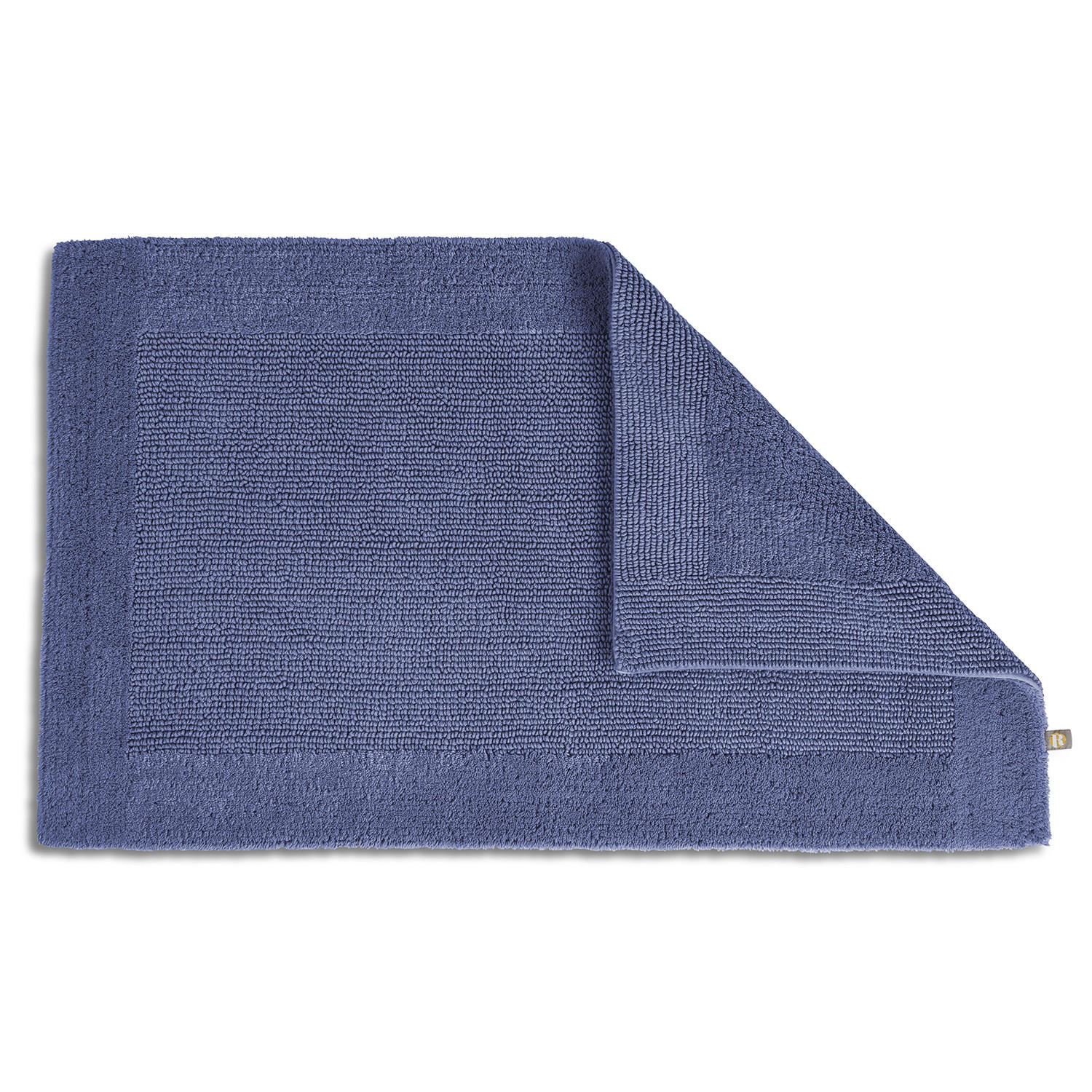 Rhomtuft Badteppich Blau 60x90 cm