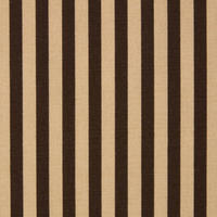 BAUMWOLLSTOFF Meterware braun-beige gestreift, 150 cm - Braun, Textil (150/100cm) - Homescapes