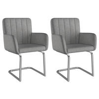 SCHWINGSTUHL DE-35882 2er-Set mit Z-förmigen Metallbeinen Grau - Grau, Metall (57/86/56cm) - ComfortXL