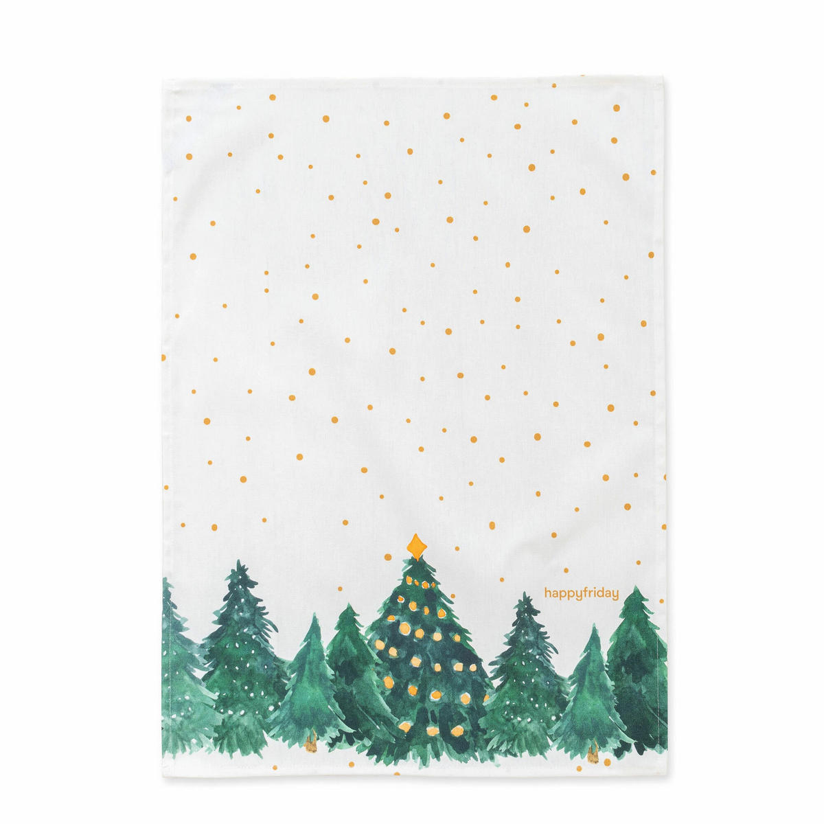 GESCHIRRTUCH (2 tlg) sapin 70x50 cm mehrfarbig - Multicolor, Textil (70/50cm) - Happy Friday